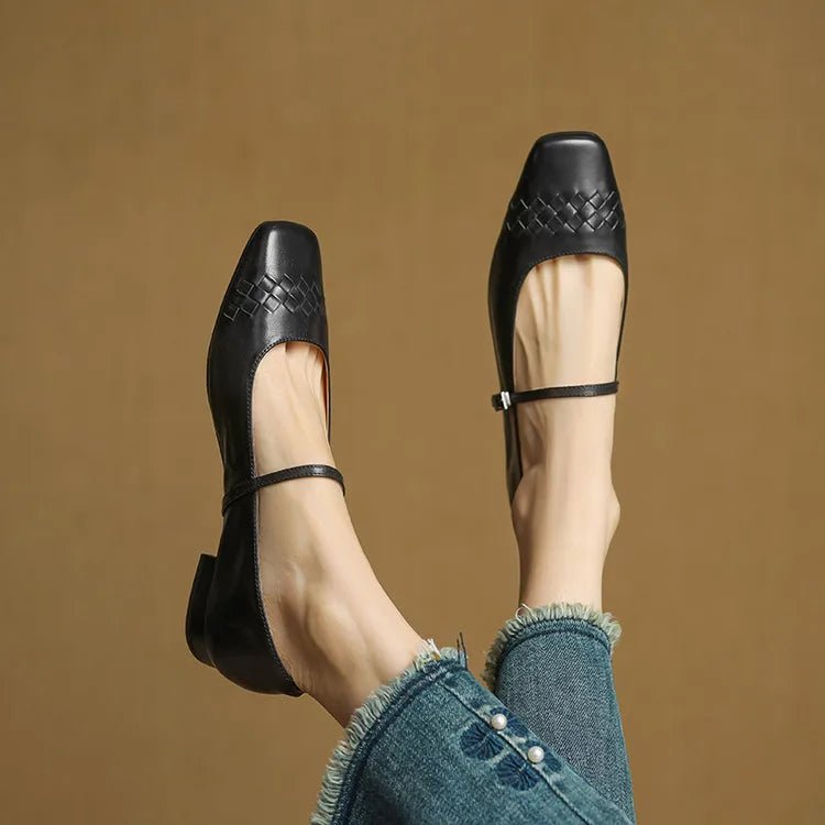 CARLEN GENIUNE LEATHER MULES - ARDEN ROVE