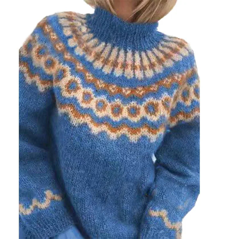 Carolina | Women's Soft Striped Knit Sweater