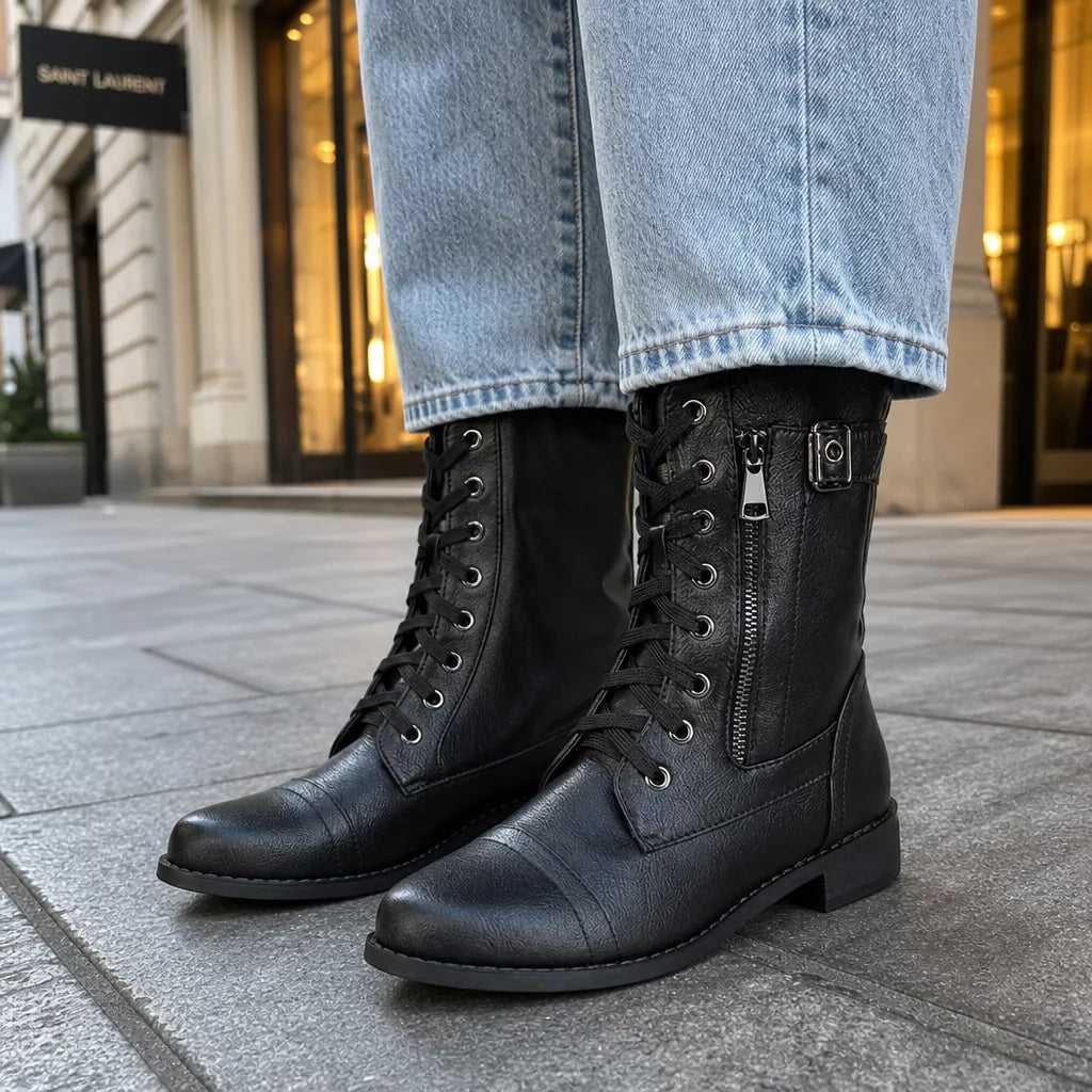 Carroll | Women's Lace-Up Ankle Boots