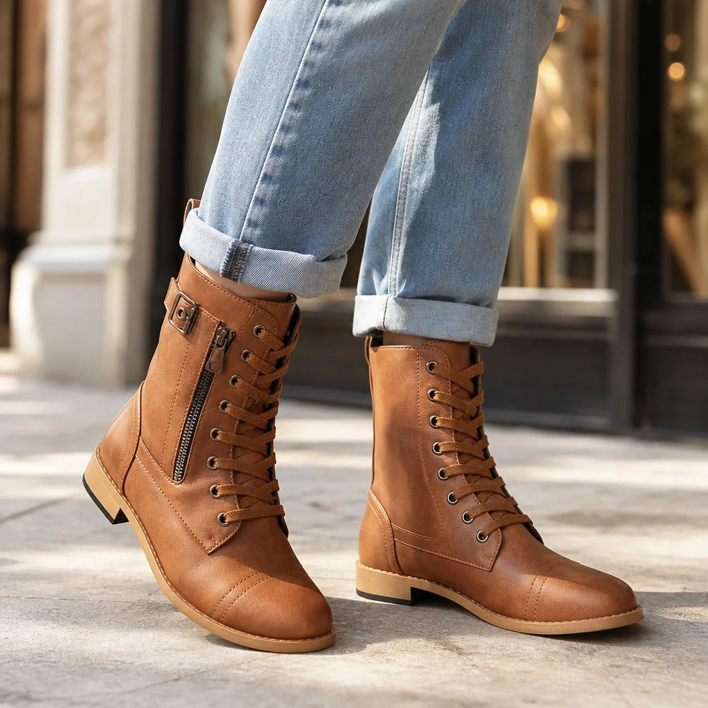 Carroll | Women's Lace-Up Ankle Boots