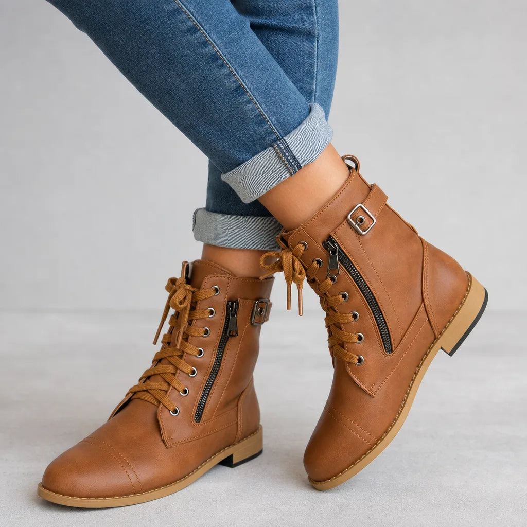 Carroll | Women's Lace-Up Ankle Boots
