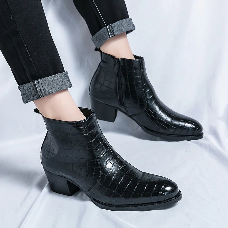Castellano Crocodile Boot - ARDEN ROVE