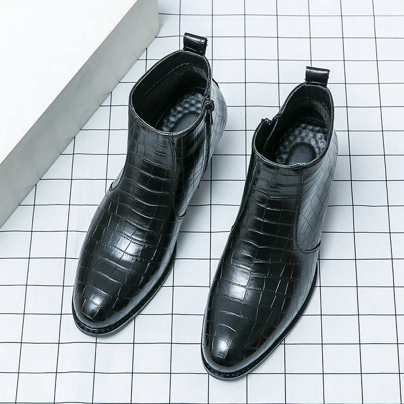 Castellano Crocodile Boot - ARDEN ROVE