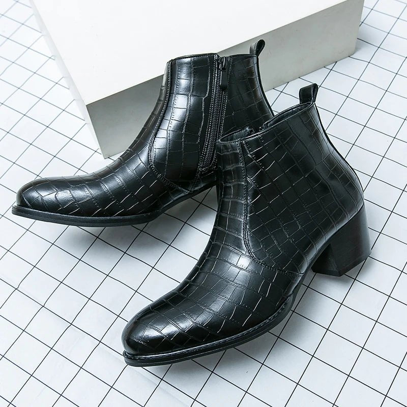 Castellano Crocodile Boot - ARDEN ROVE