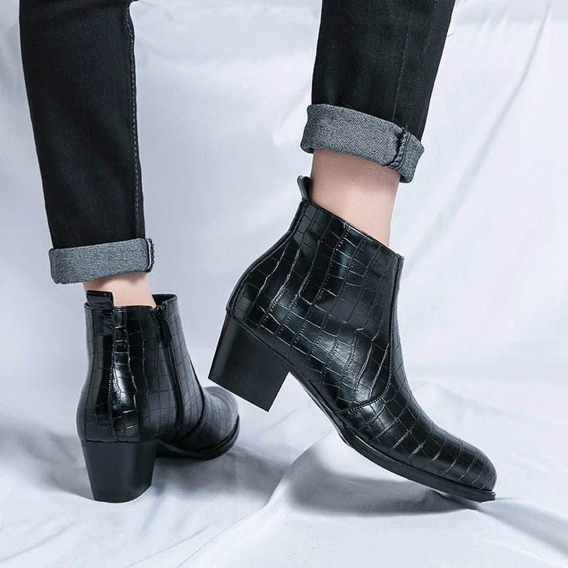 Castellano Crocodile Boot - ARDEN ROVE