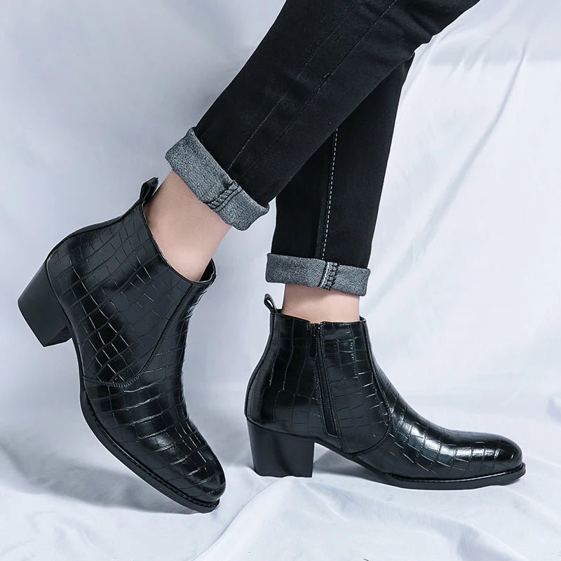 Castellano Crocodile Boot - ARDEN ROVE