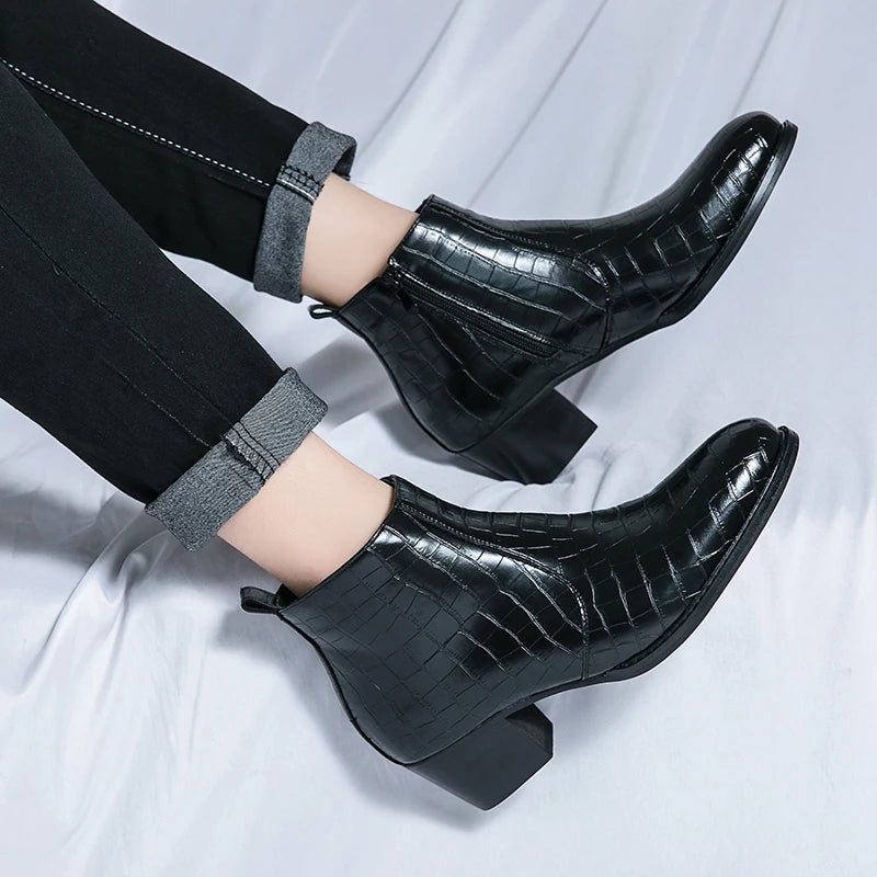 Castellano Crocodile Boot - ARDEN ROVE