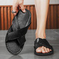 Castellano Leather Sandal - ARDEN ROVE