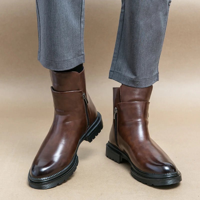 Caville Zip Chelsea Boot - ARDEN ROVE