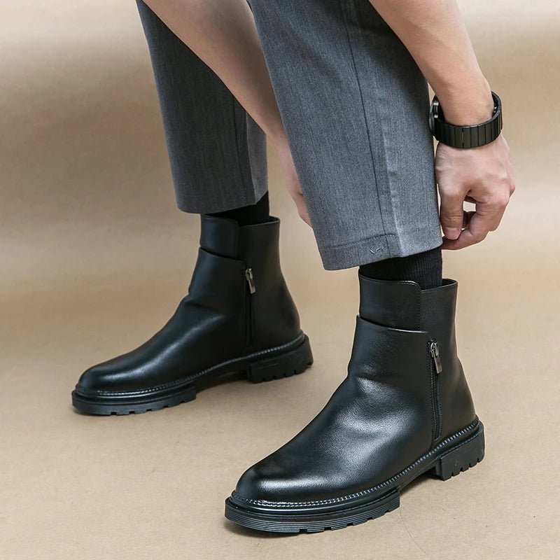 Caville Zip Chelsea Boot - ARDEN ROVE