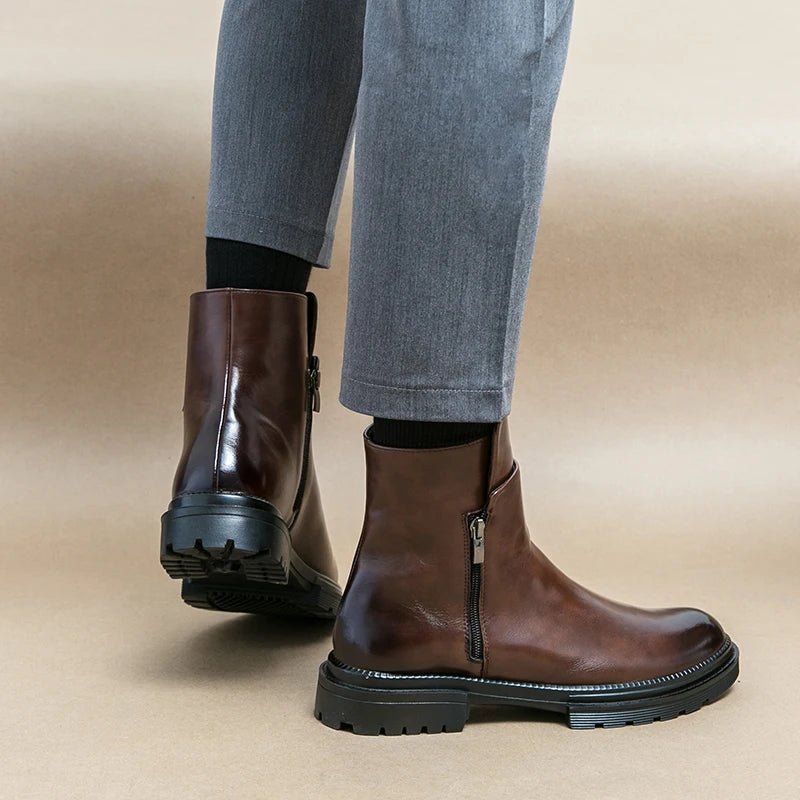 Caville Zip Chelsea Boot - ARDEN ROVE