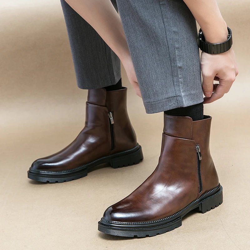 Caville Zip Chelsea Boot - ARDEN ROVE