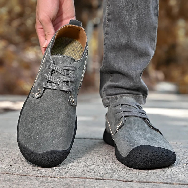 Scarpe in camoscio De Luca