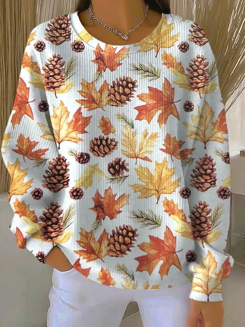 Charli | Women's Fall Maple Sweater