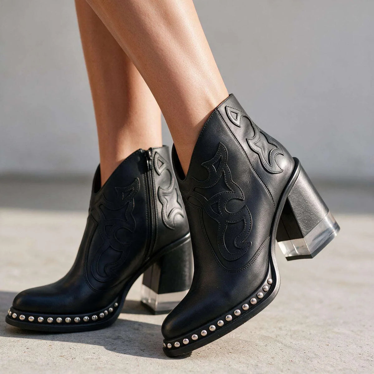 Cheyenne Stiefeletten mit Nieten