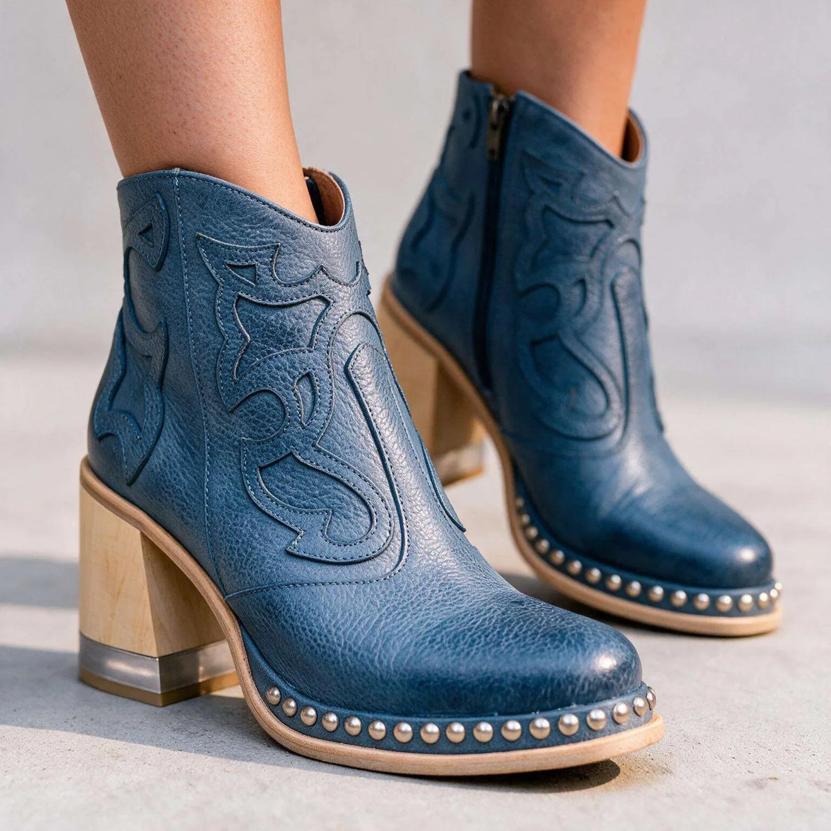 Cheyenne Stiefeletten mit Nieten