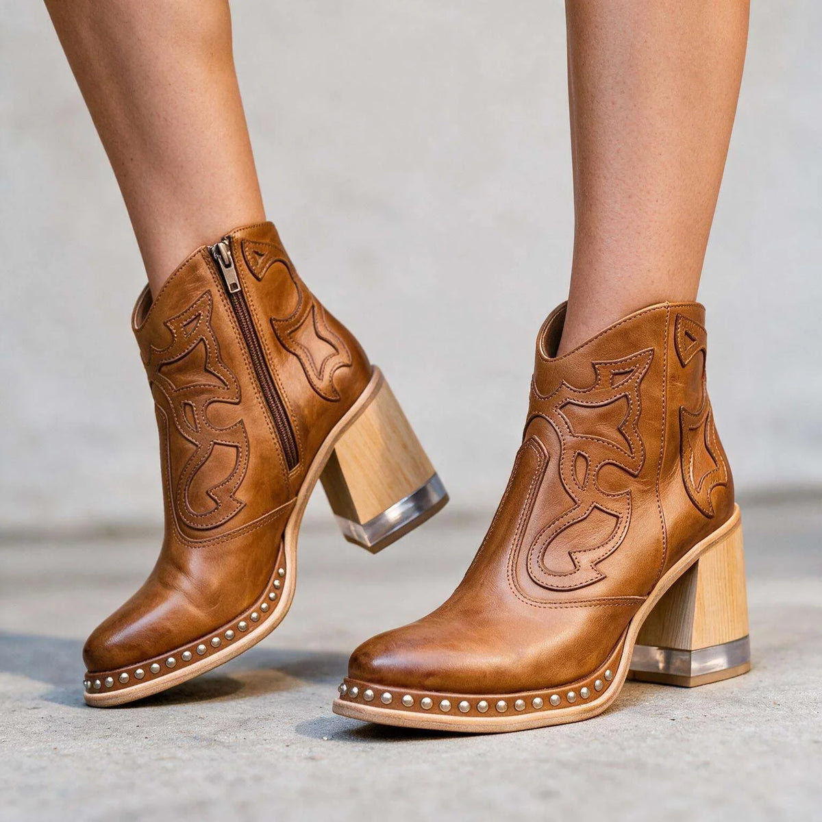 Cheyenne Stiefeletten mit Nieten