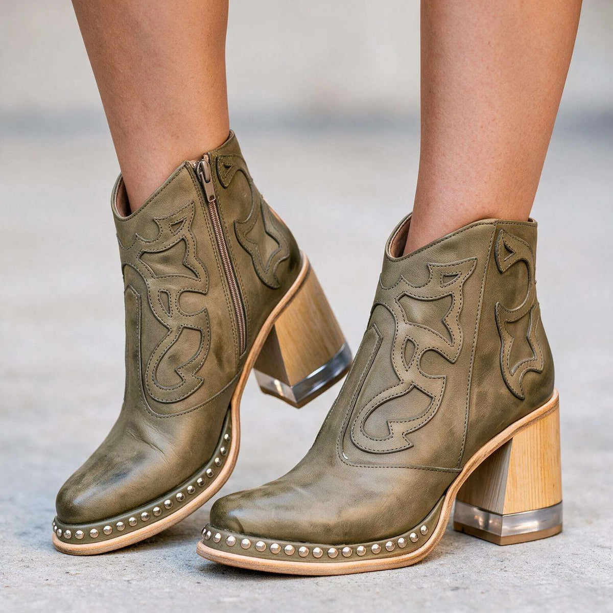 Cheyenne Stiefeletten mit Nieten