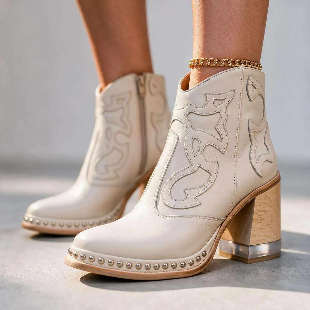 Cheyenne Stiefeletten mit Nieten