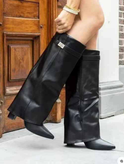 Christie | Elegante kniehohe Damenstiefel