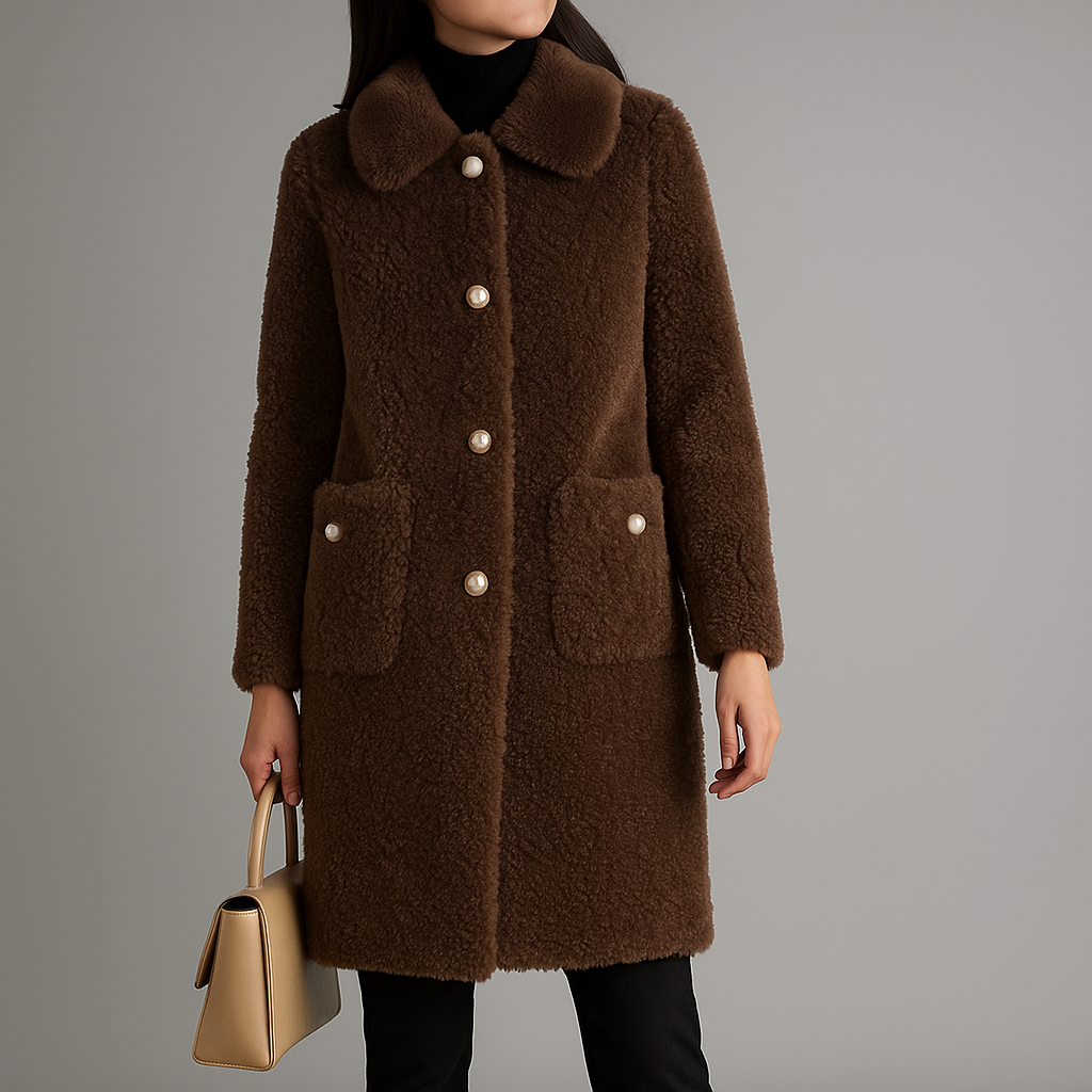 Manteau en fourrure Anora