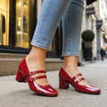 Cohen | Zapatos Mary Jane de charol para mujer