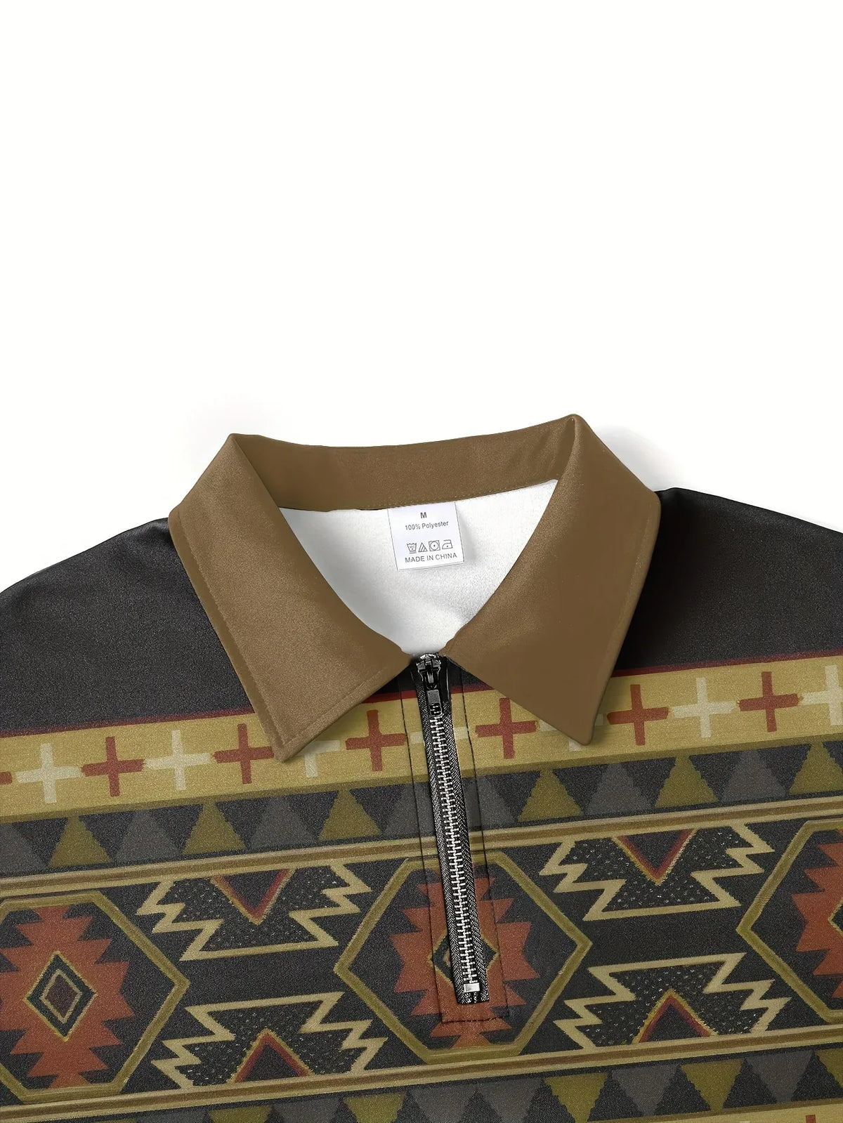 Corwin | Pull western à col zippé pour homme