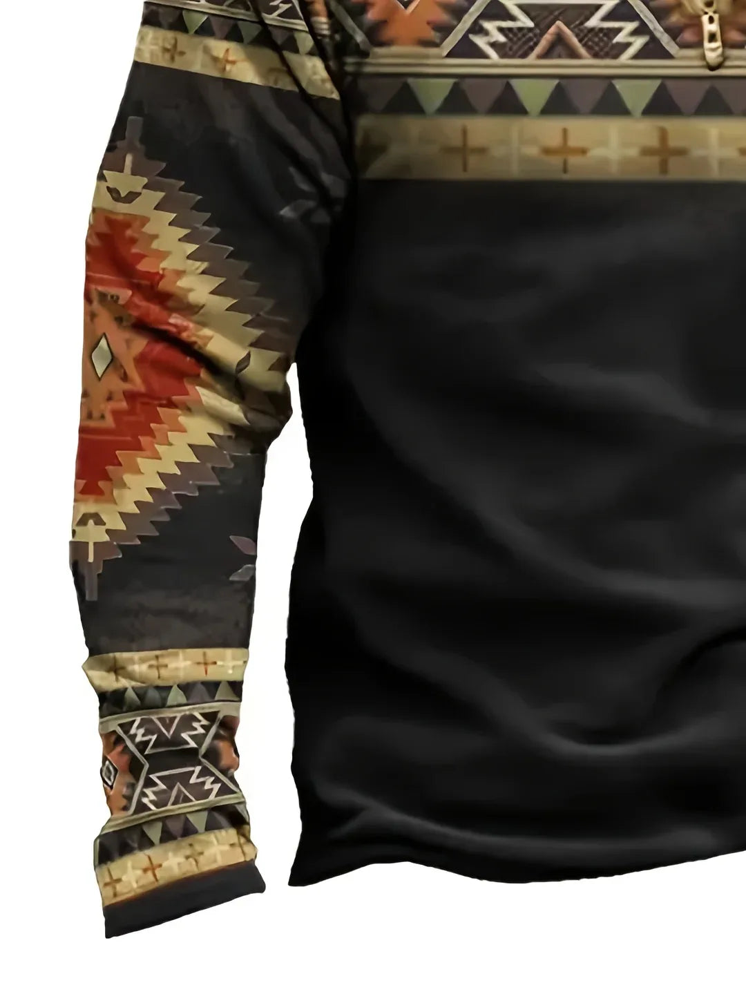 Corwin | Pull western à col zippé pour homme