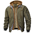 Cranston | Casaco Bomber Quilted com Capuz para Homem