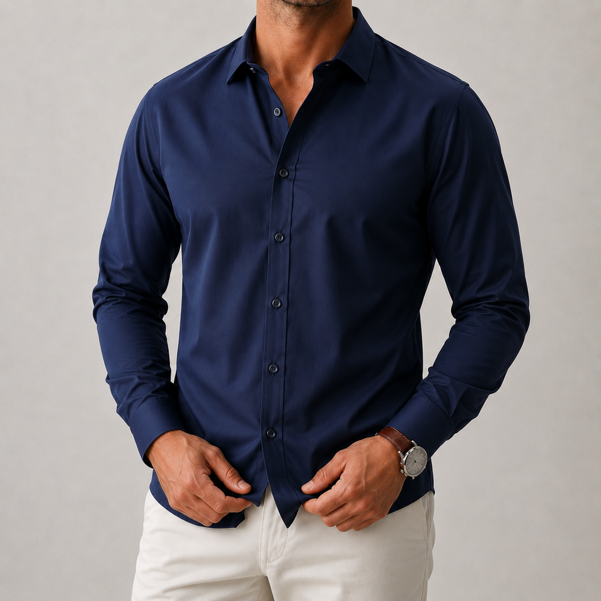 Camisa Social Antirrugas Devor
