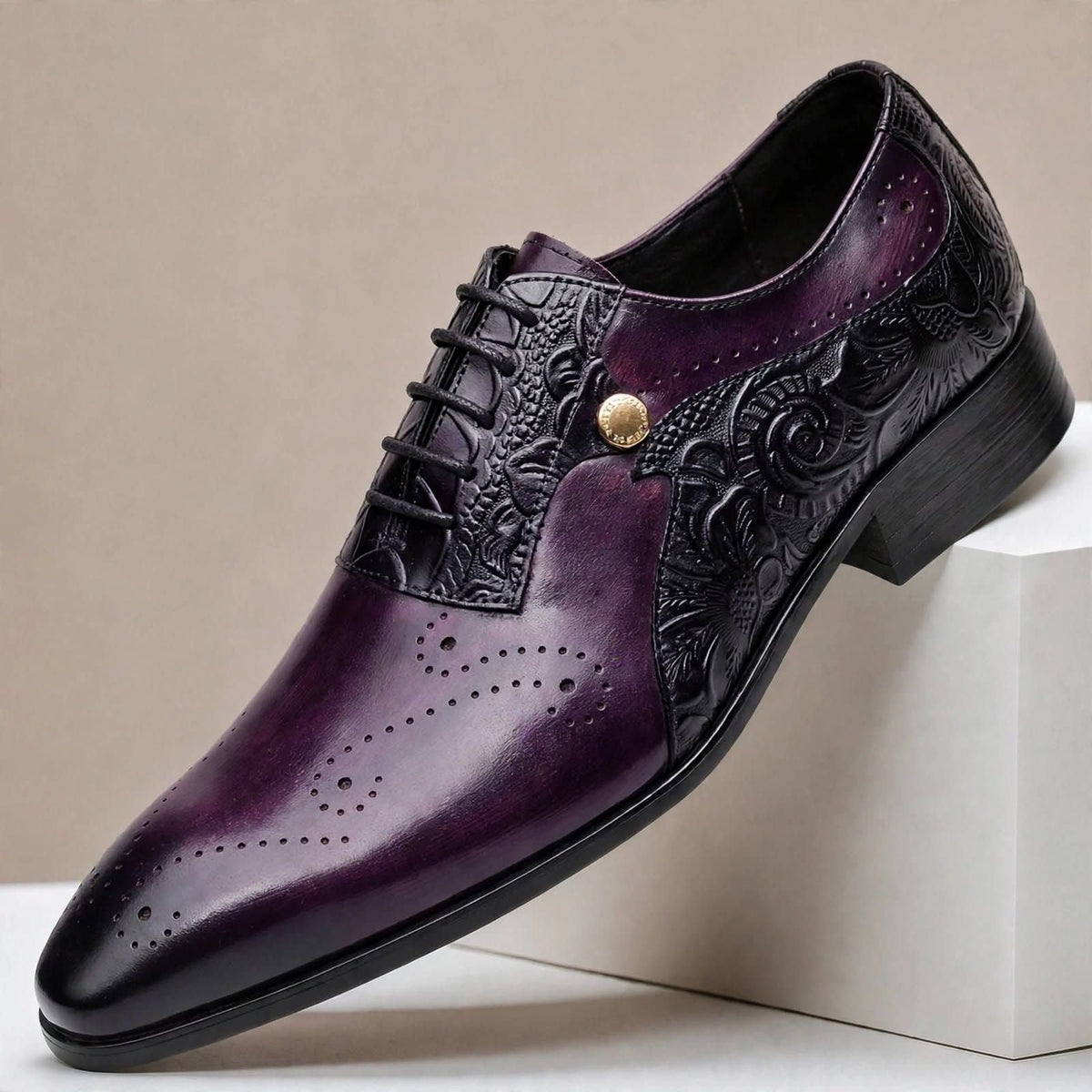 Quentin Cowhide Leather Shoes