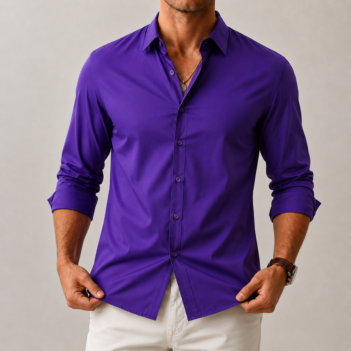 Camisa Social Antirrugas Devor