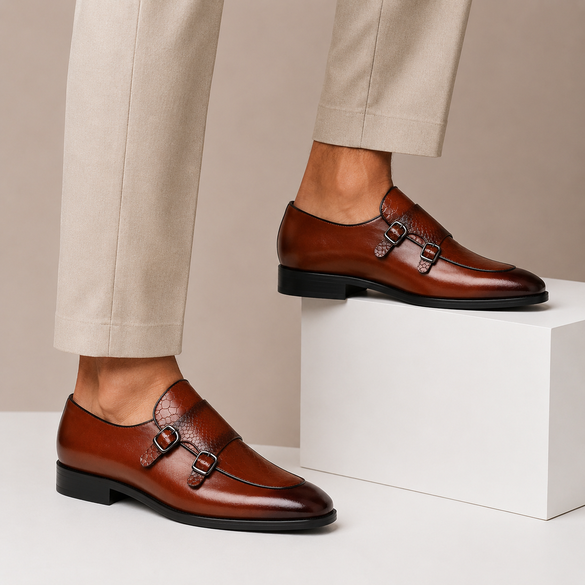 Fiorano loafers i ægte læder