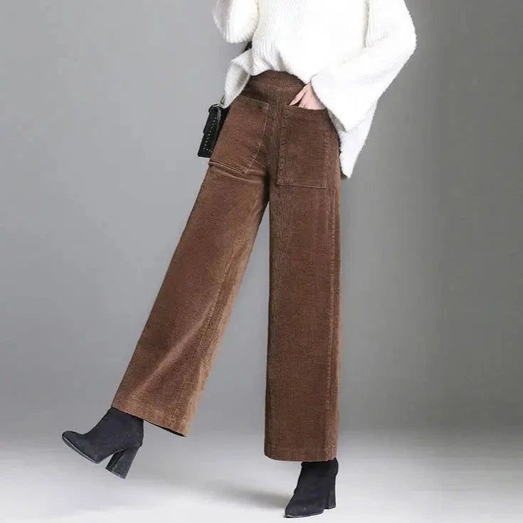 Pantaloni in velluto a coste Embla