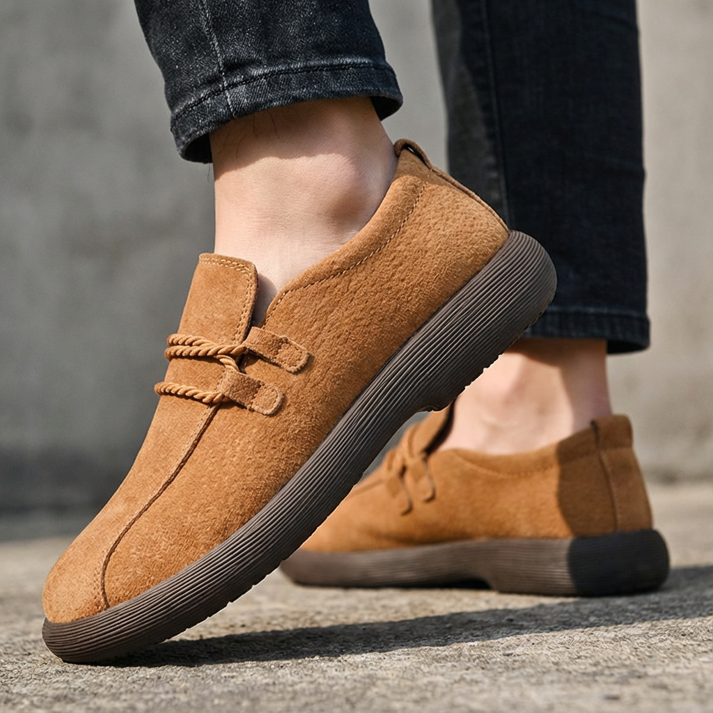 Dawson-loafers i läder
