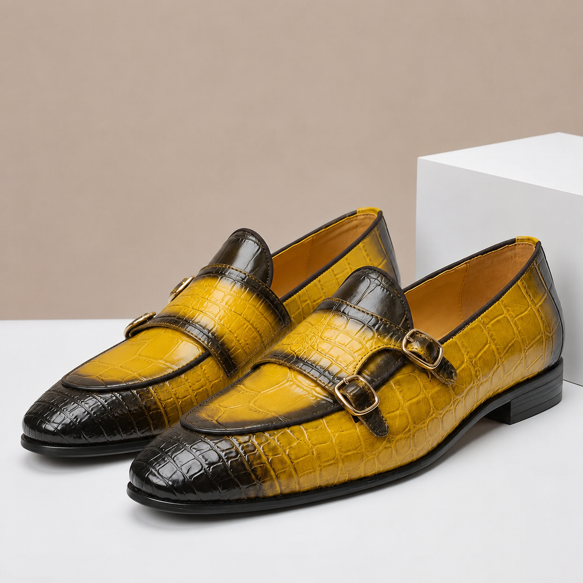 Leighton Cowhide Leather Loafers