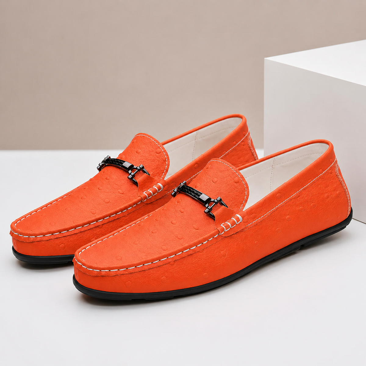 Porto Loafers i Äkta Läder