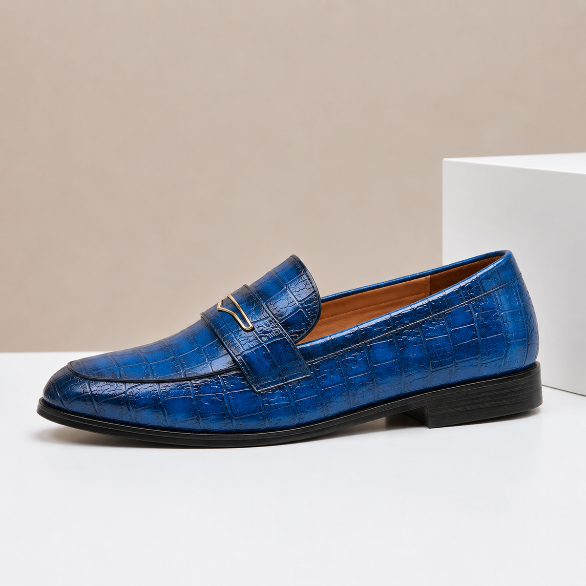 Vincetto Leder-Loafer