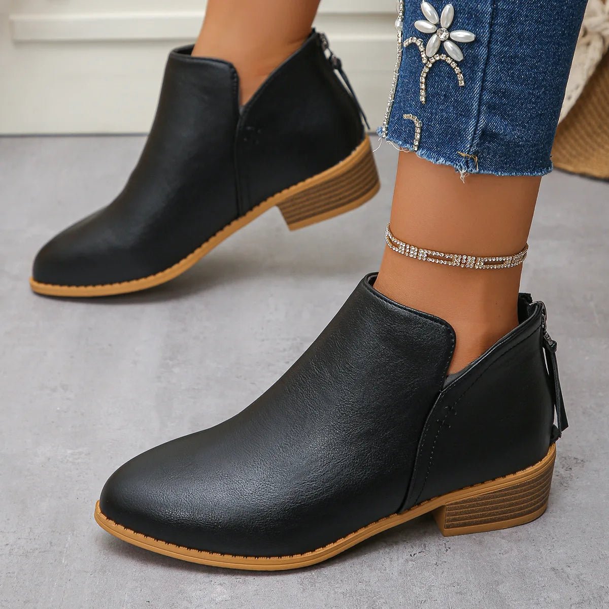 Dakota Suede Ankle Boot - ARDEN ROVE