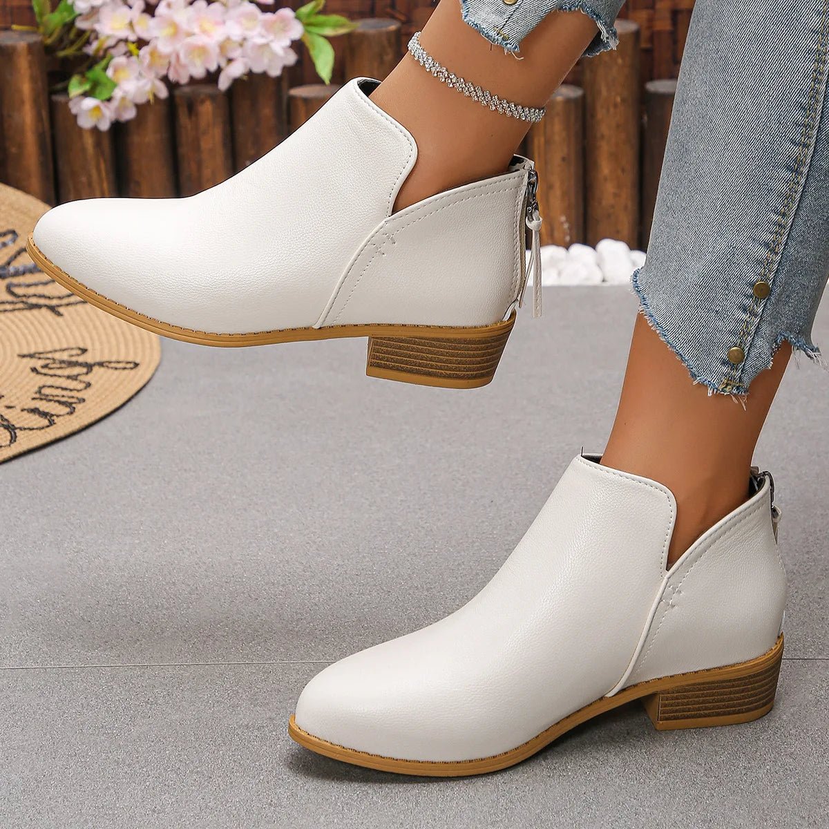 Dakota Suede Ankle Boot - ARDEN ROVE