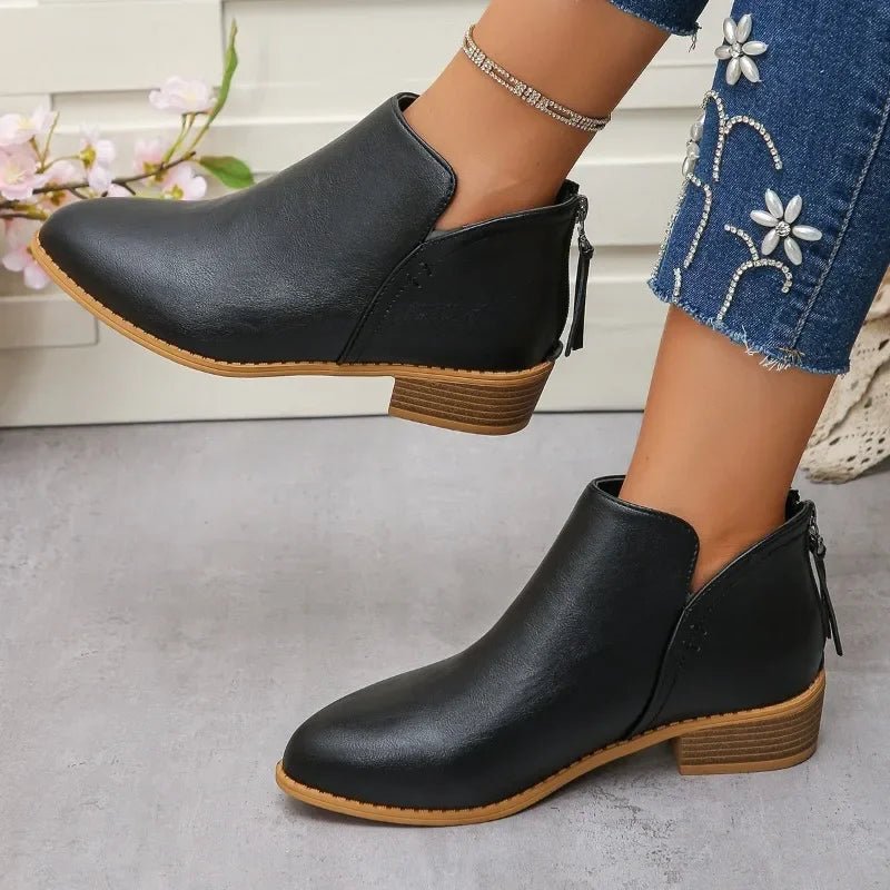Dakota Suede Ankle Boot - ARDEN ROVE