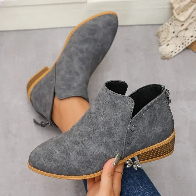 Dakota Suede Ankle Boot - ARDEN ROVE