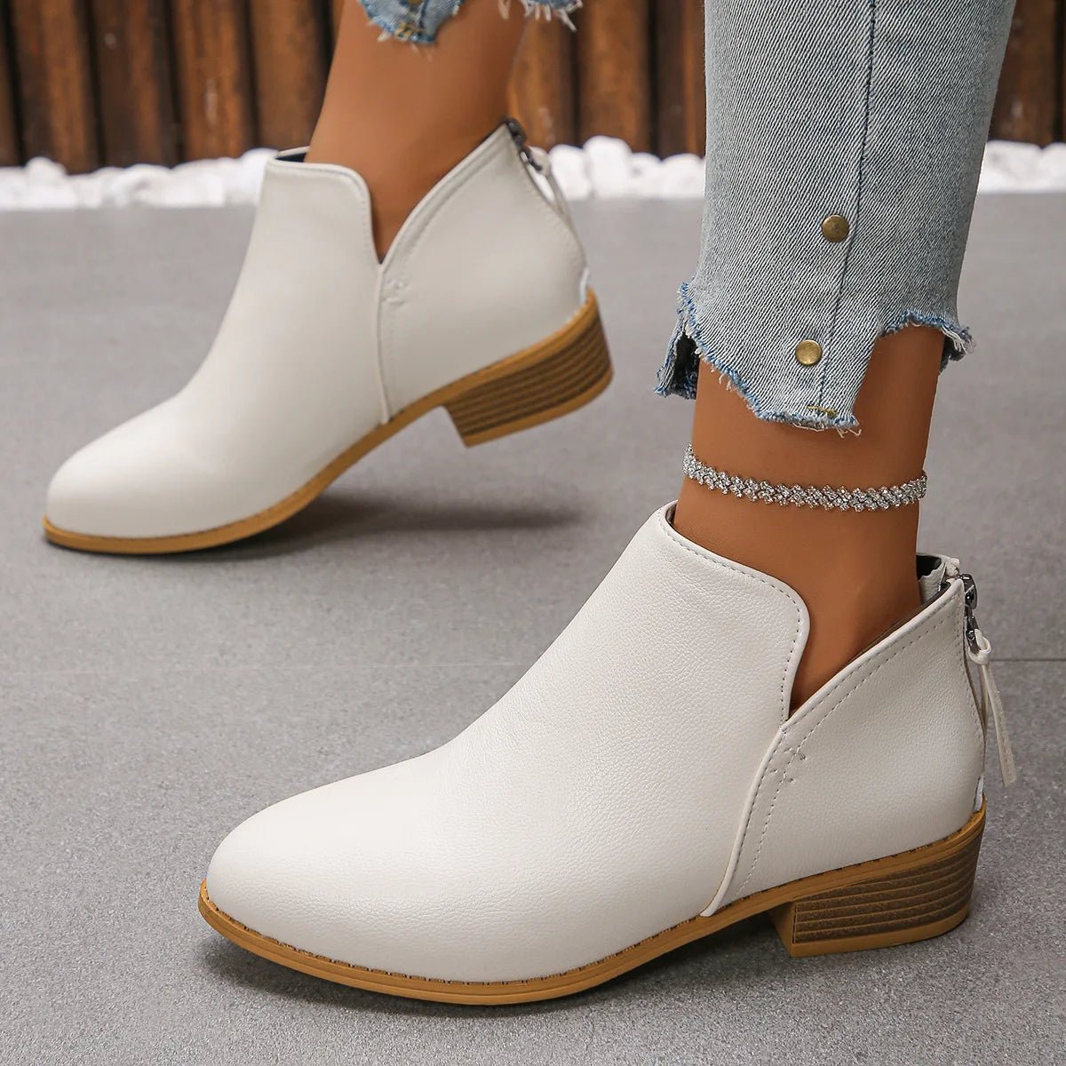 Dakota Suede Ankle Boot - ARDEN ROVE