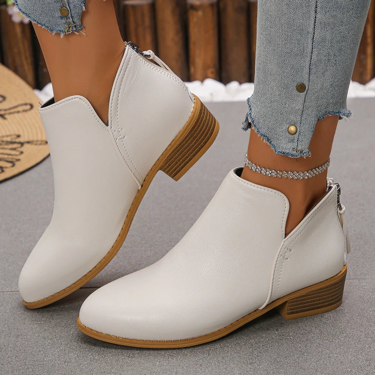 Dakota Suede Ankle Boot - ARDEN ROVE
