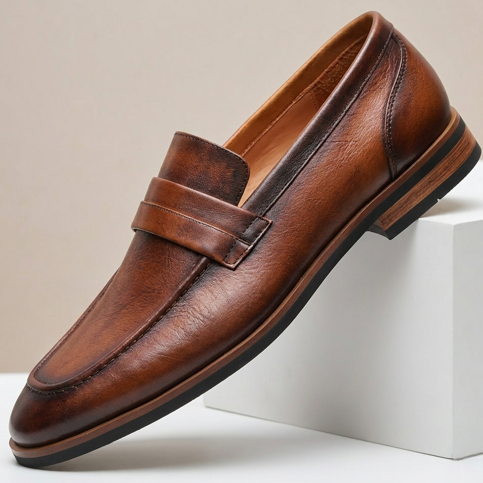 Dexter Loafers i Nötläder