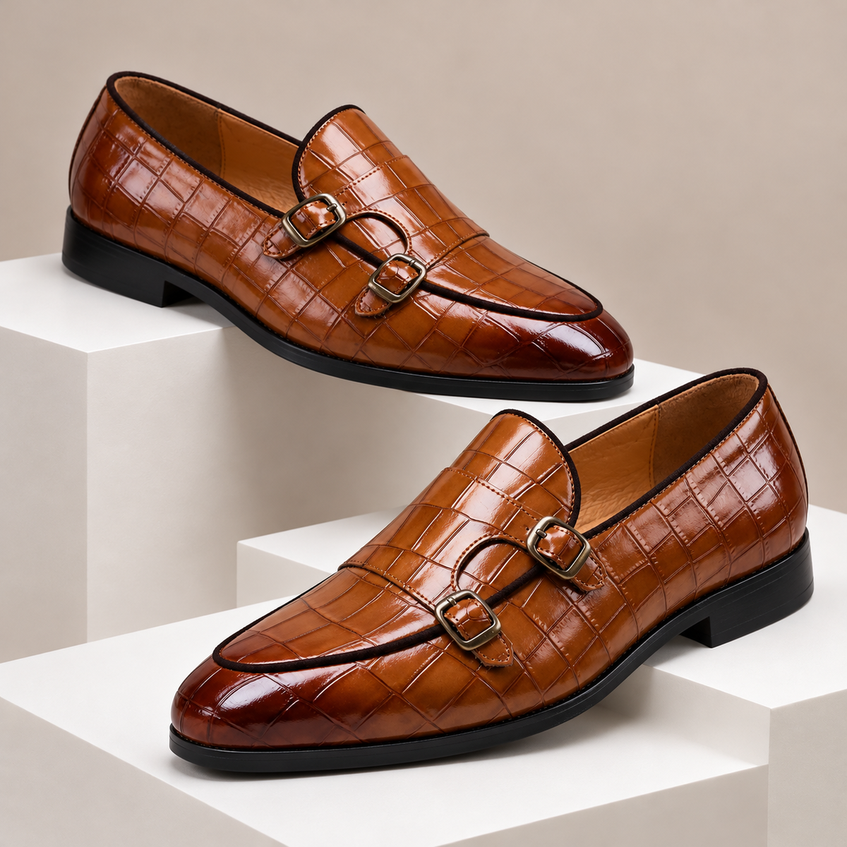 Lerelli Echtleder-Loafer
