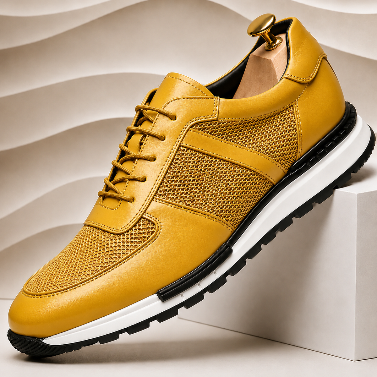 Marcelli Rindsleder-Sneaker