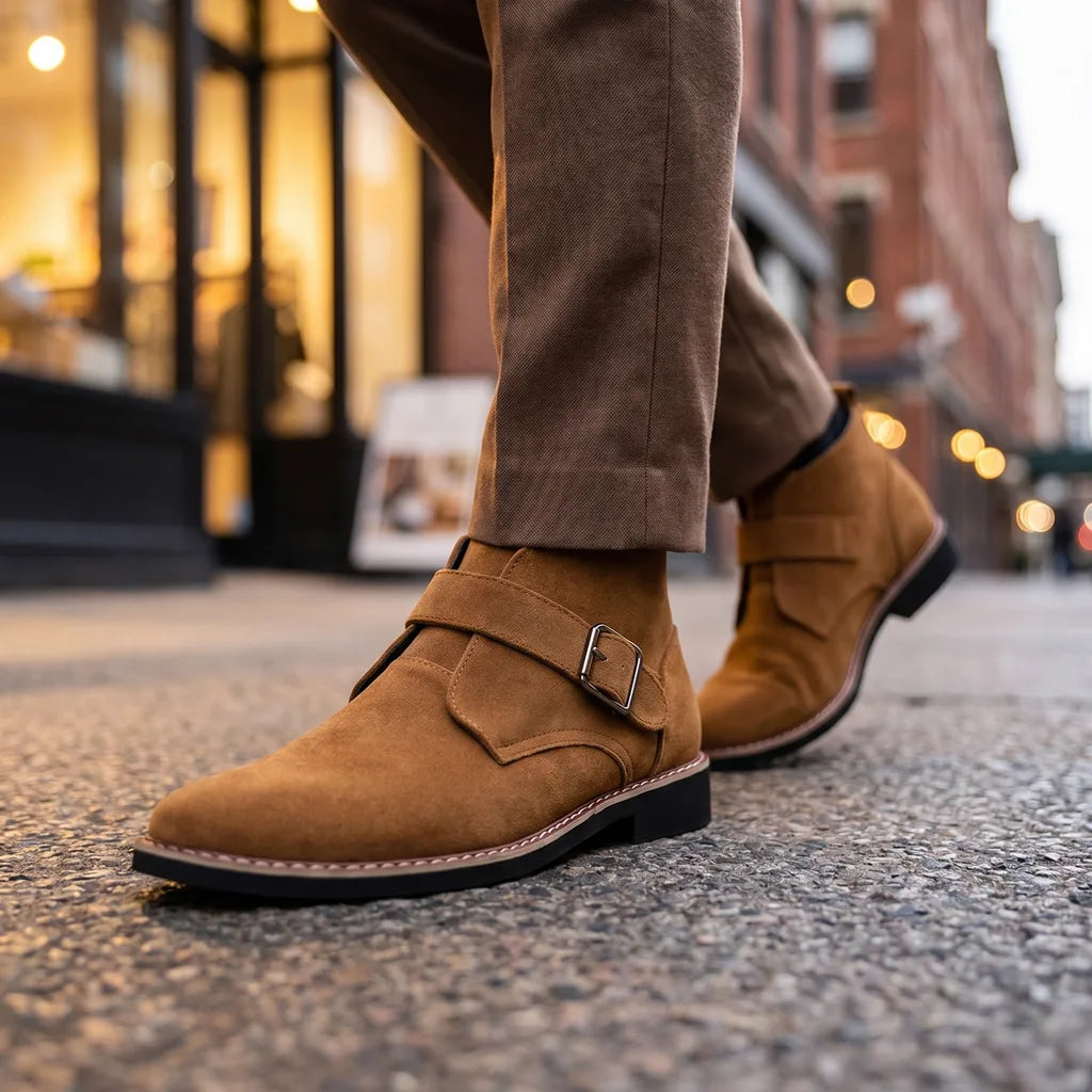 Derek | Men's Suede Ankle Boots