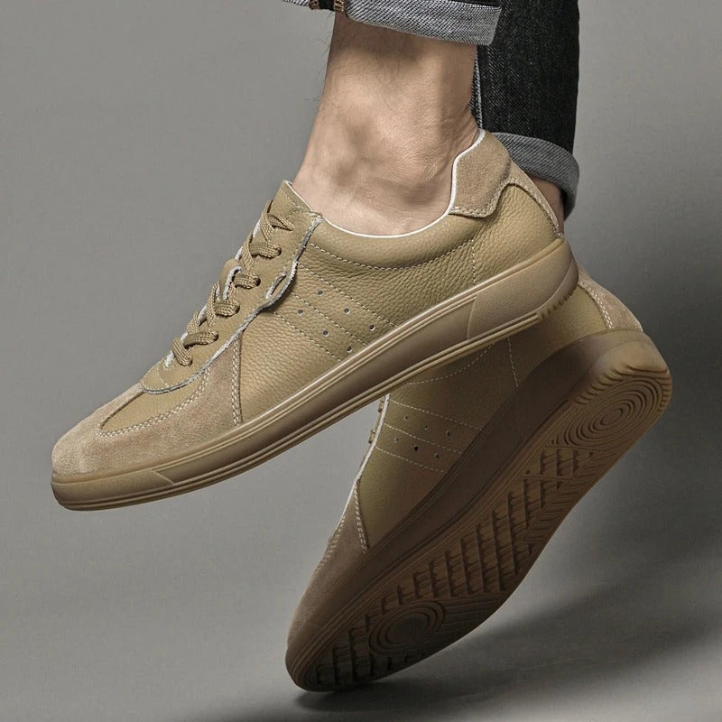Sneakers in vera pelle