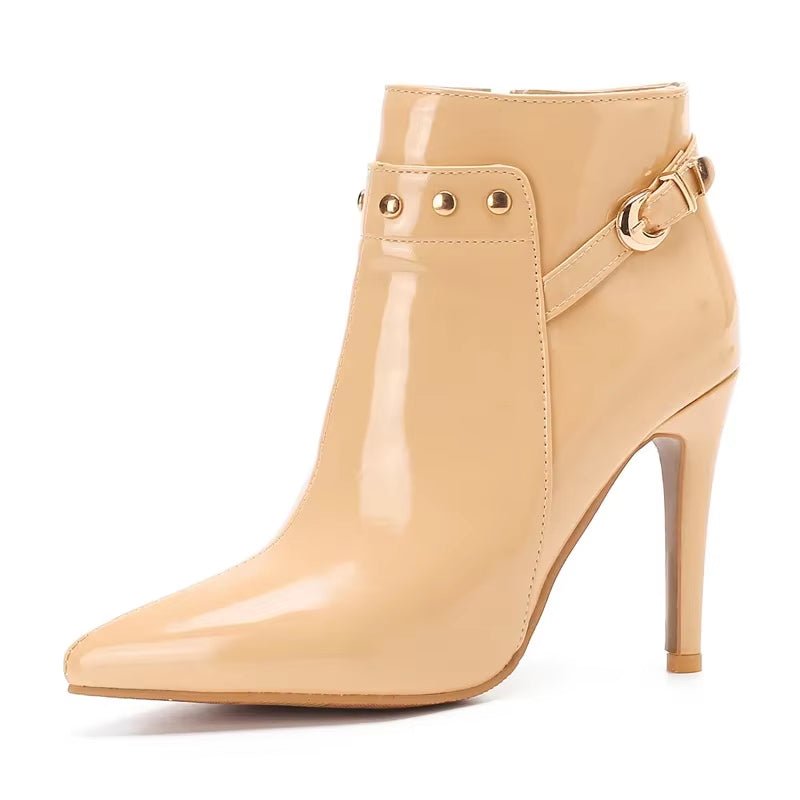 Diva Gloss Stiletto Boot - ARDEN ROVE